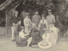 ethel-robertson-grandmother-ethel-standing-rhs-sister-hilda-seated-lhs-brother-manwaring-rhs-in-swimming-tube-father-rear-rhs-mother1886