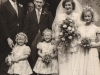 loveday-molteno-denis-winton-at-their-wedding-gillian-ferelith-fiona-molteno-bridesmaids-glen-lyon-1946