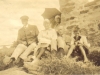 lenox-murray-w-margaret-molteno-his-parents-dr-charles-and-caroline-murray-the-cape-c-1920